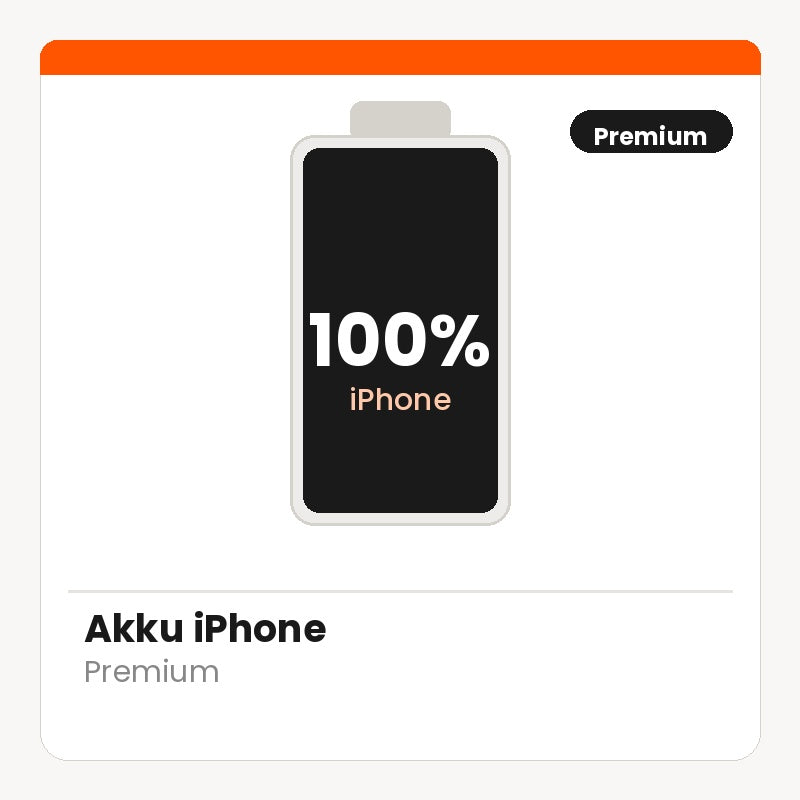 Premium Akku Apple inkl. Montage (iPhone)