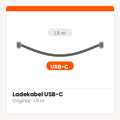 Ladekabel | USB C - USB C | Original, 1,5 m