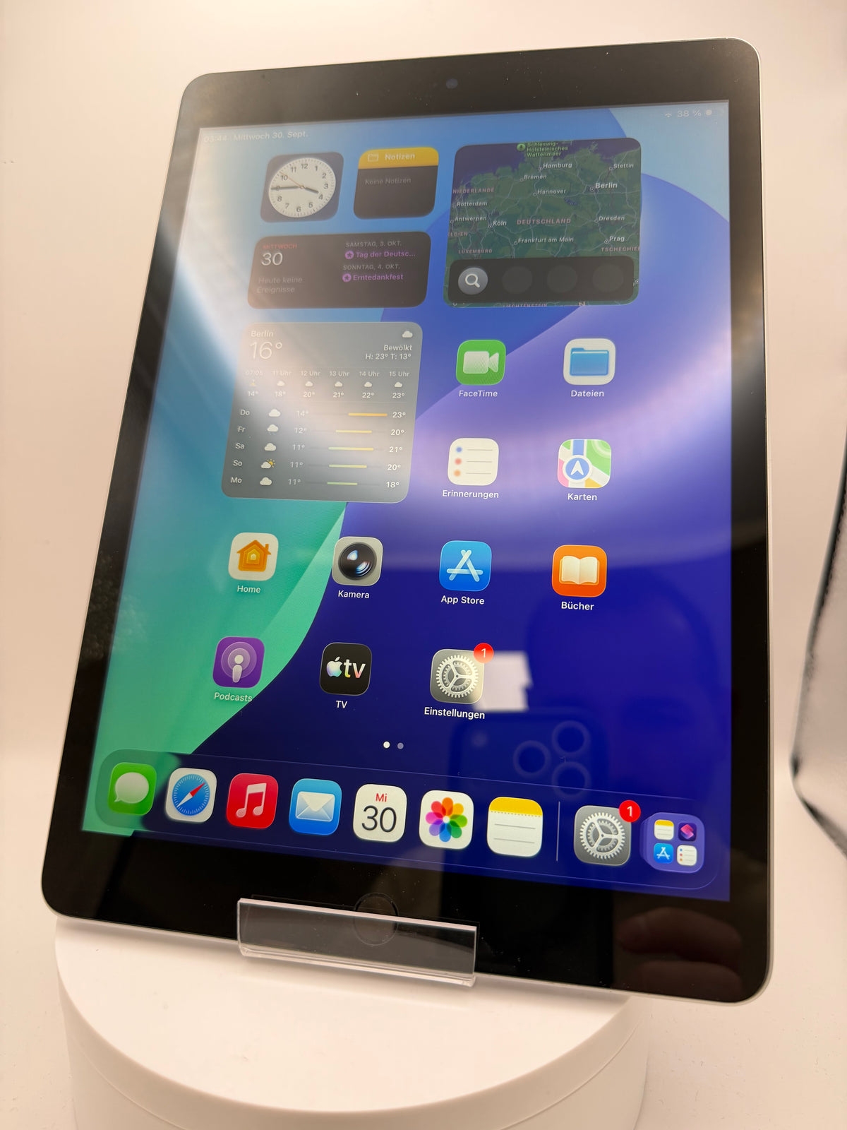 Apple iPad 9 Gen  Silber 256 GB  Wifi